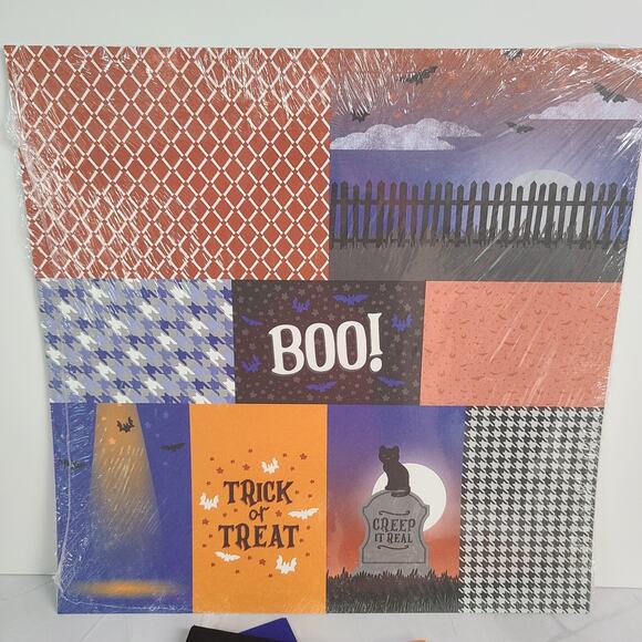 Stampin Up Designer Series Paper 12x12 Them Bones Bundle - Picture 3 of 9